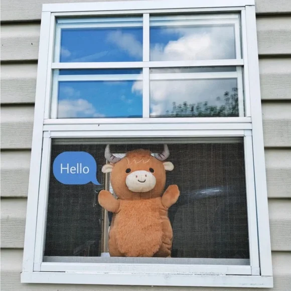 14” Wilfred the highland Cow Hug me Squishmallows NWT